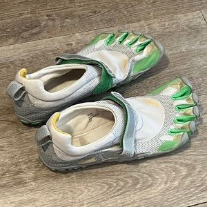 Vibram Five Fingers trail barefoot shoes.